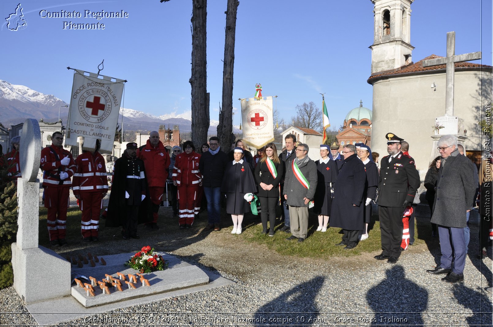 Castellamonte 18 01 2020 - La Fanfara Nazionale compie 10 Anni - Croce Rossa Italiana