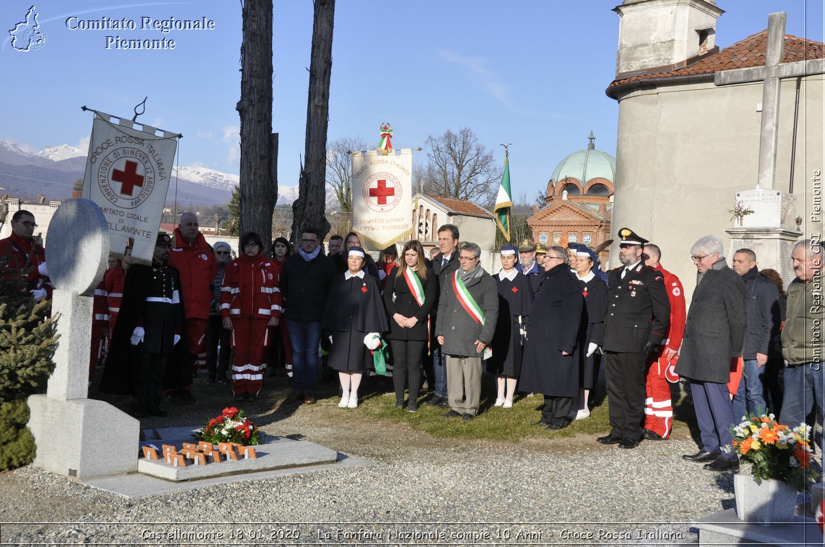 Castellamonte 18 01 2020 - La Fanfara Nazionale compie 10 Anni - Croce Rossa Italiana