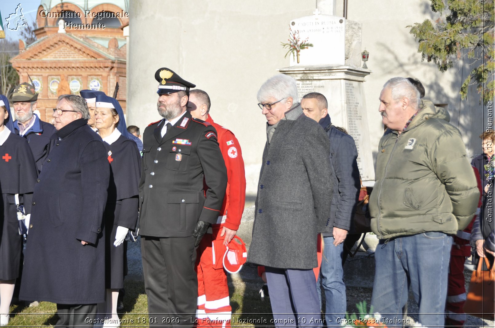 Castellamonte 18 01 2020 - La Fanfara Nazionale compie 10 Anni - Croce Rossa Italiana