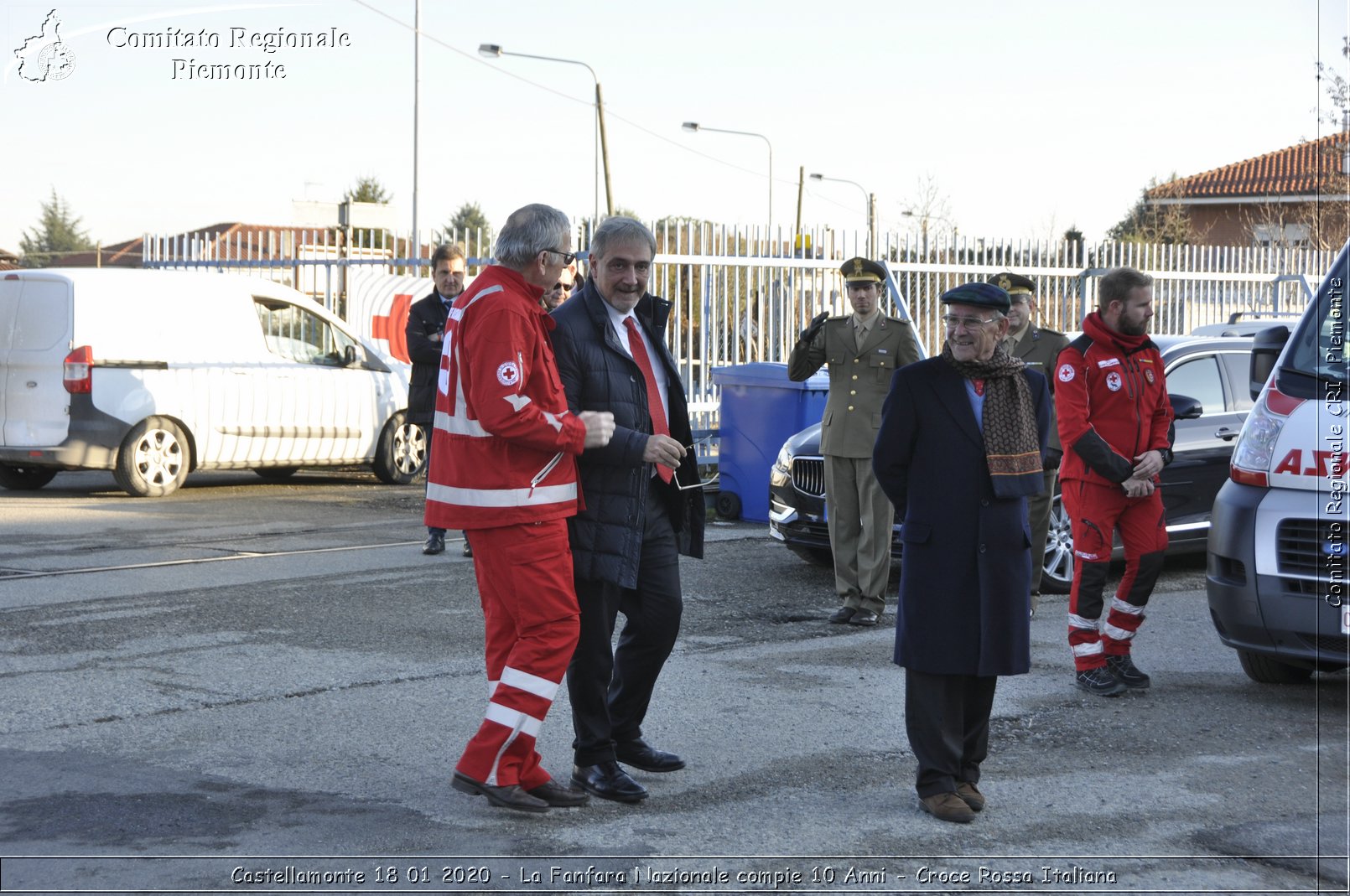 Castellamonte 18 01 2020 - La Fanfara Nazionale compie 10 Anni - Croce Rossa Italiana