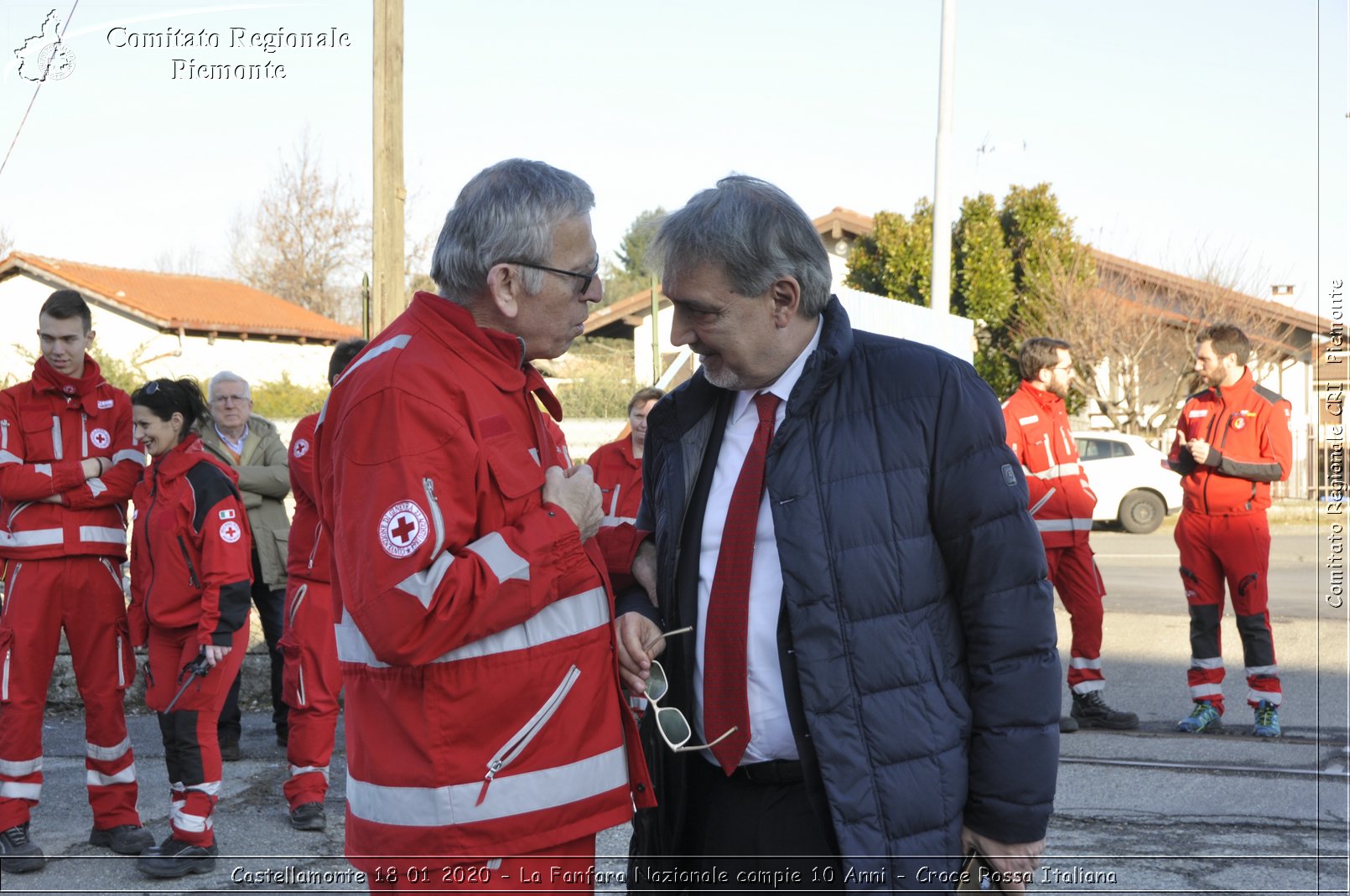 Castellamonte 18 01 2020 - La Fanfara Nazionale compie 10 Anni - Croce Rossa Italiana