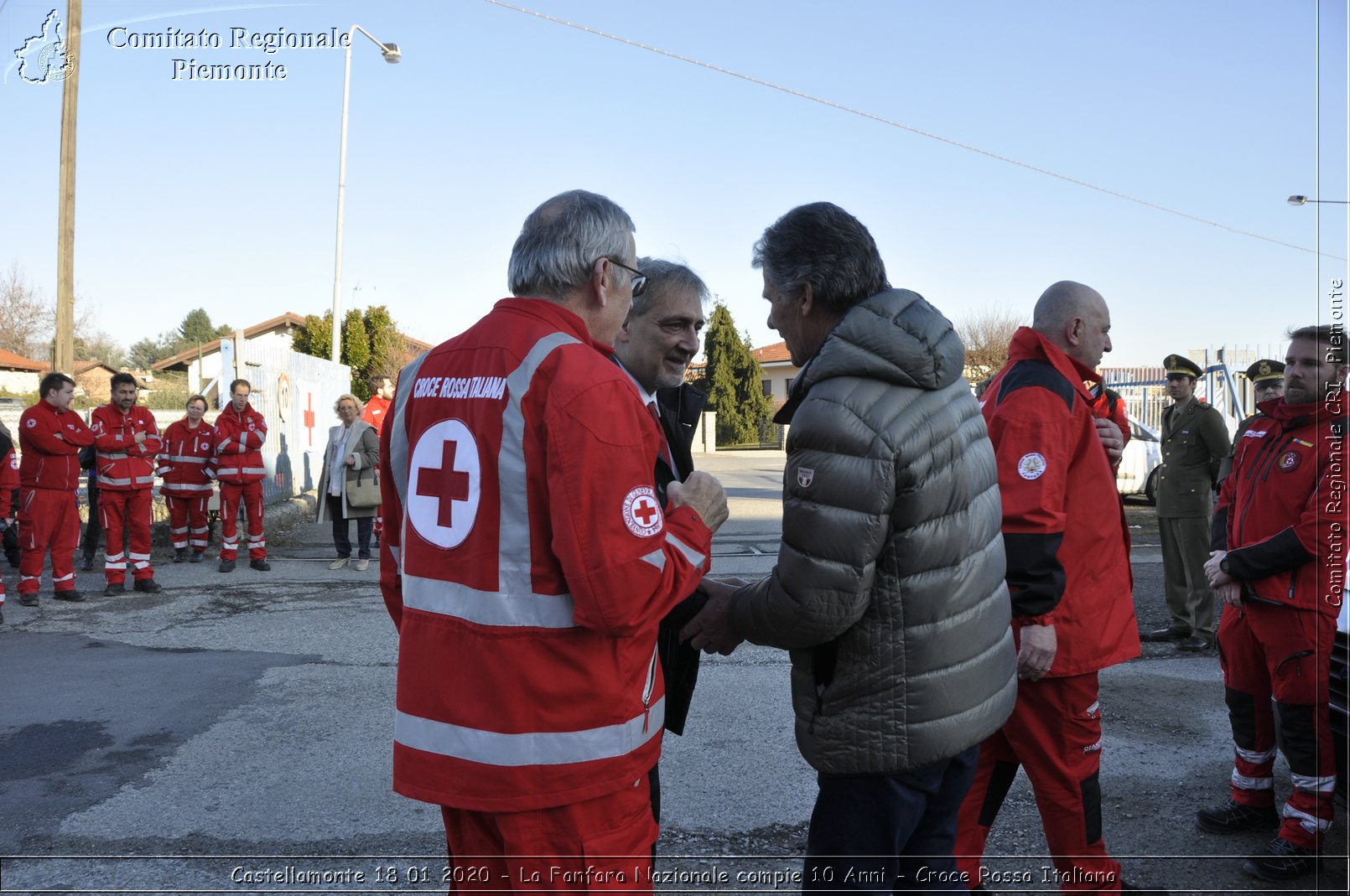 Castellamonte 18 01 2020 - La Fanfara Nazionale compie 10 Anni - Croce Rossa Italiana