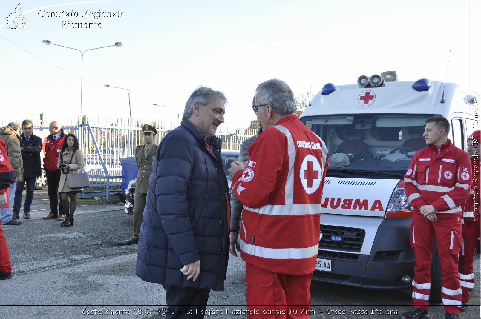 Castellamonte 18 01 2020 - La Fanfara Nazionale compie 10 Anni - Croce Rossa Italiana