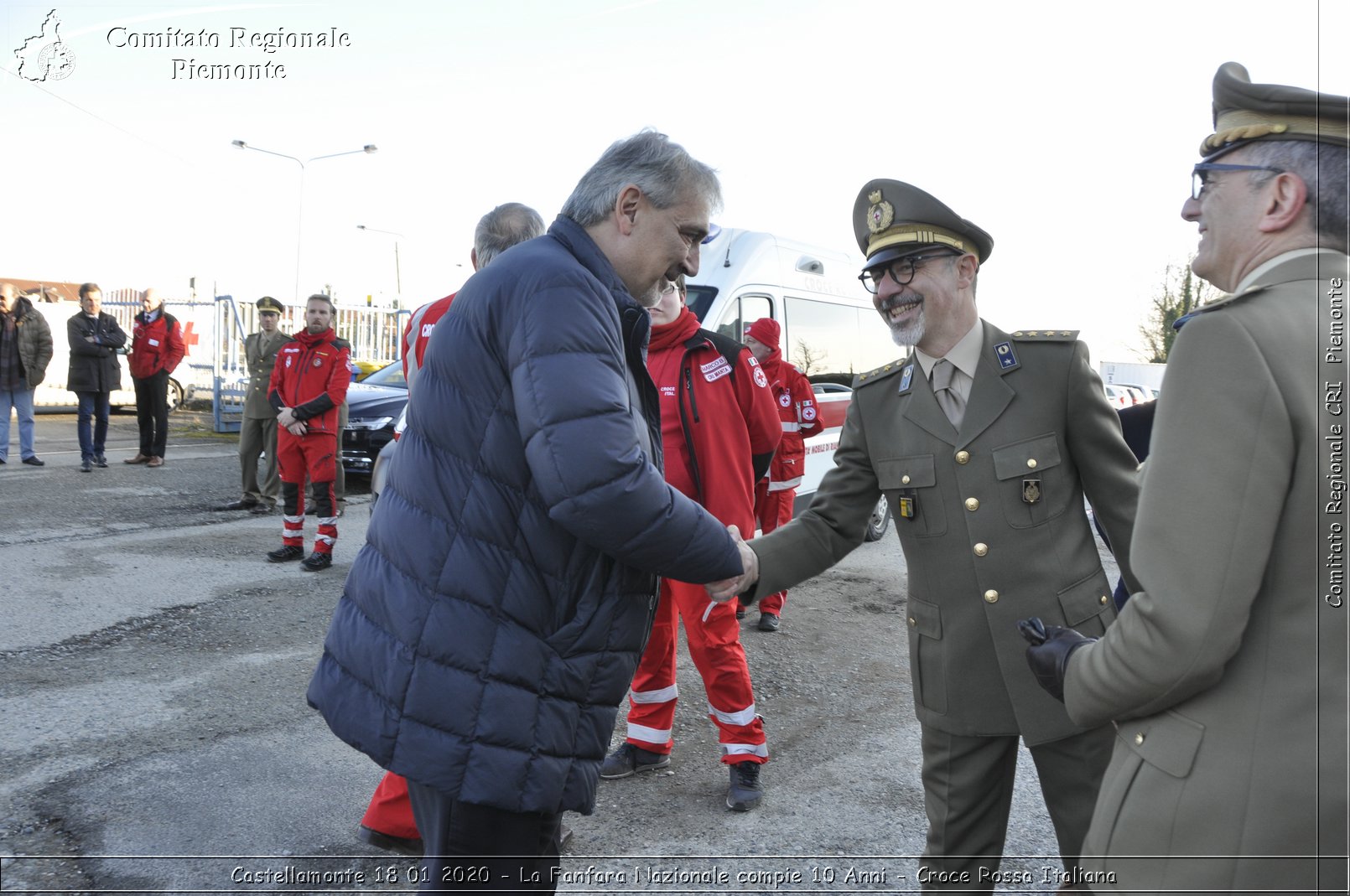 Castellamonte 18 01 2020 - La Fanfara Nazionale compie 10 Anni - Croce Rossa Italiana