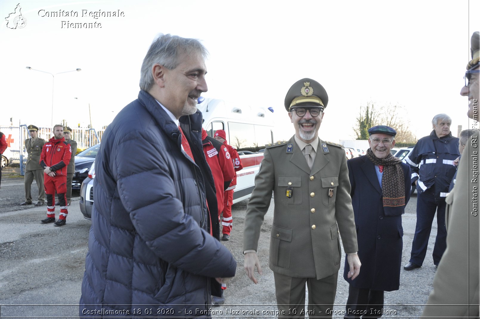 Castellamonte 18 01 2020 - La Fanfara Nazionale compie 10 Anni - Croce Rossa Italiana