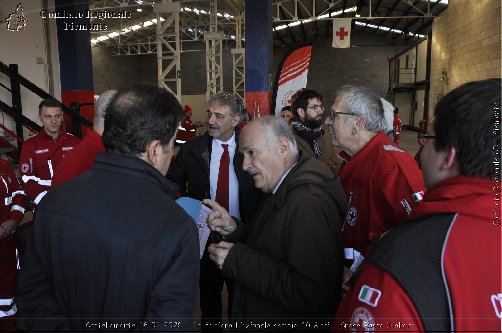 Castellamonte 18 01 2020 - La Fanfara Nazionale compie 10 Anni - Croce Rossa Italiana