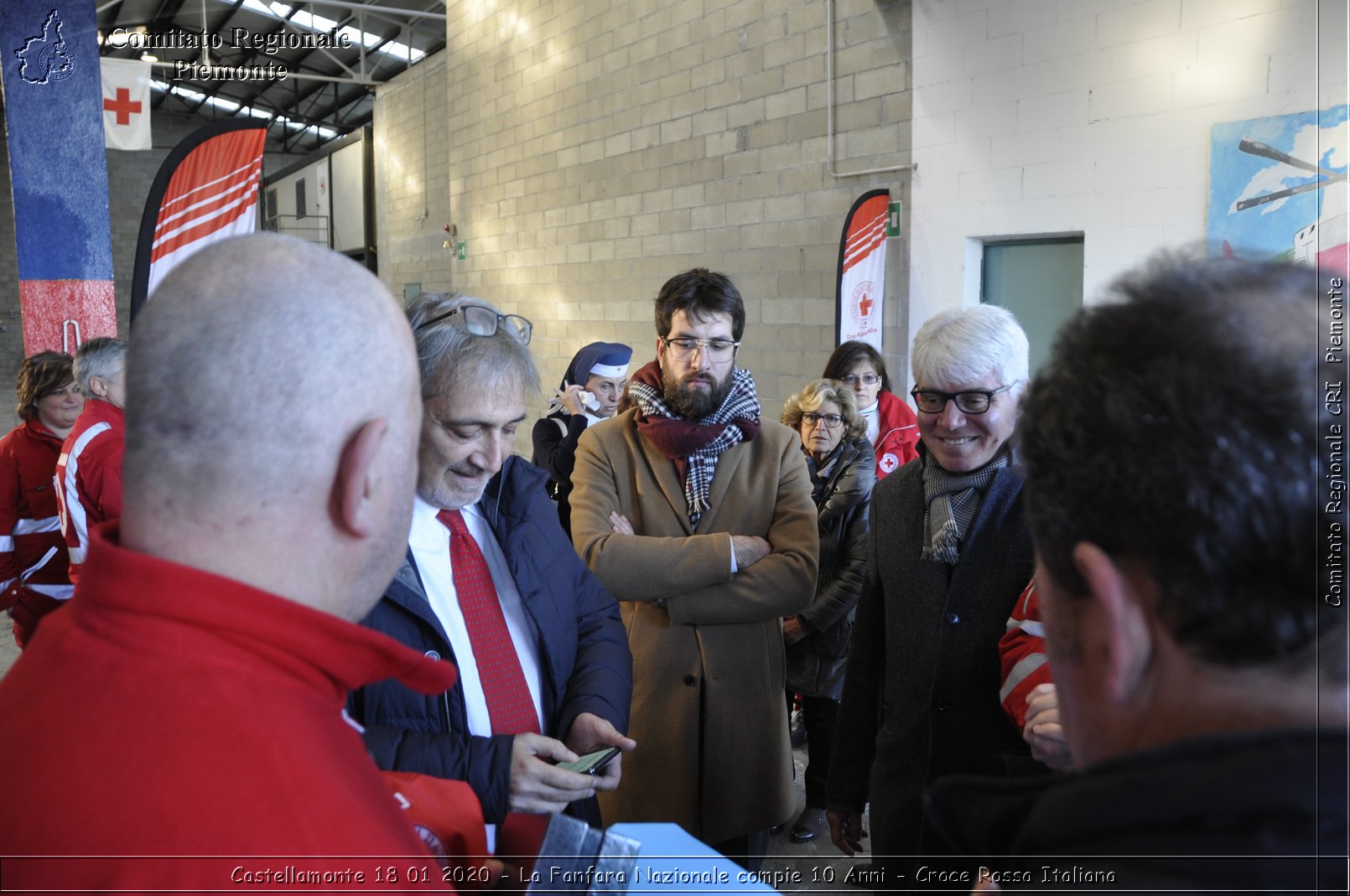 Castellamonte 18 01 2020 - La Fanfara Nazionale compie 10 Anni - Croce Rossa Italiana