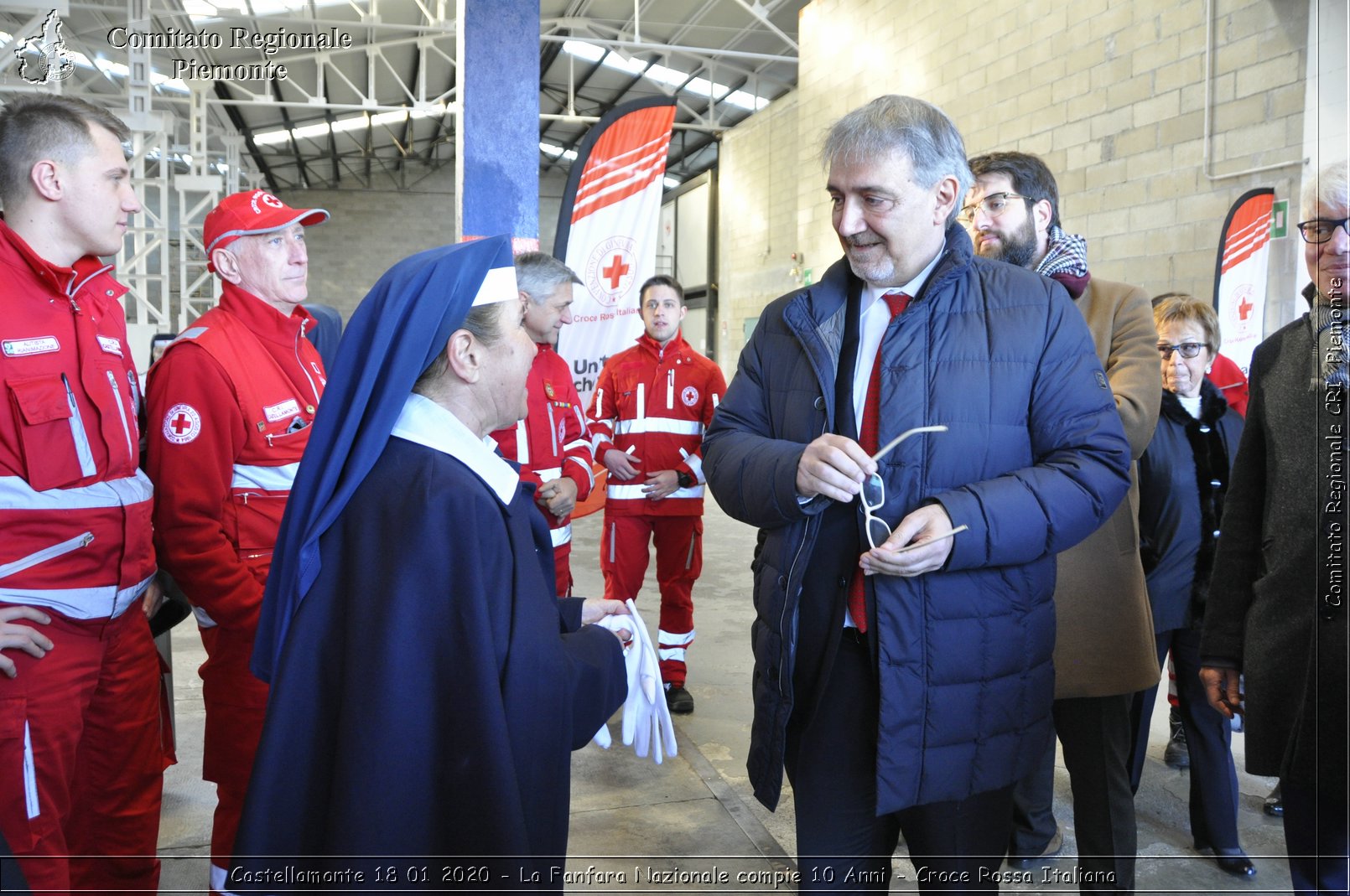 Castellamonte 18 01 2020 - La Fanfara Nazionale compie 10 Anni - Croce Rossa Italiana