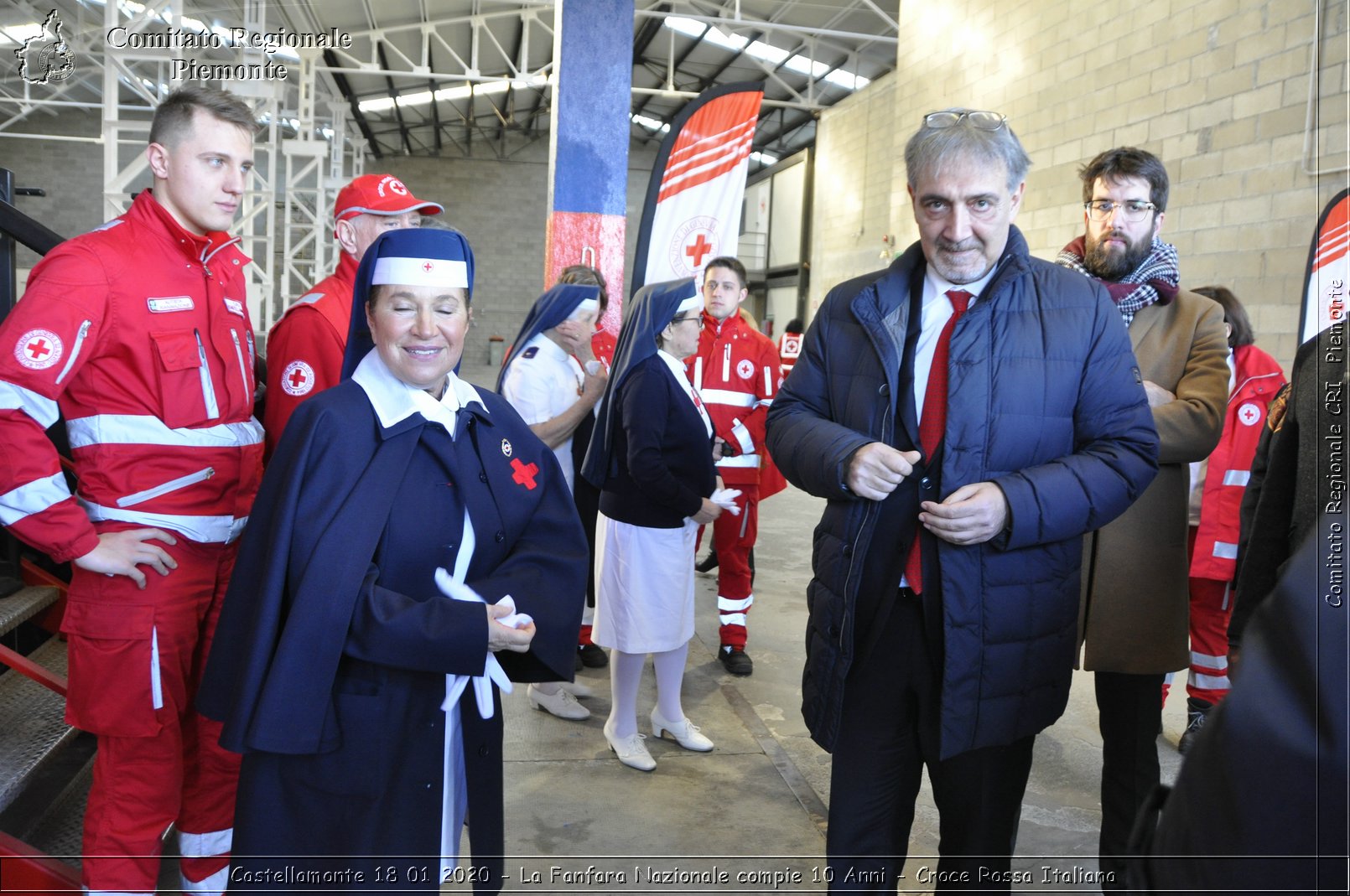 Castellamonte 18 01 2020 - La Fanfara Nazionale compie 10 Anni - Croce Rossa Italiana