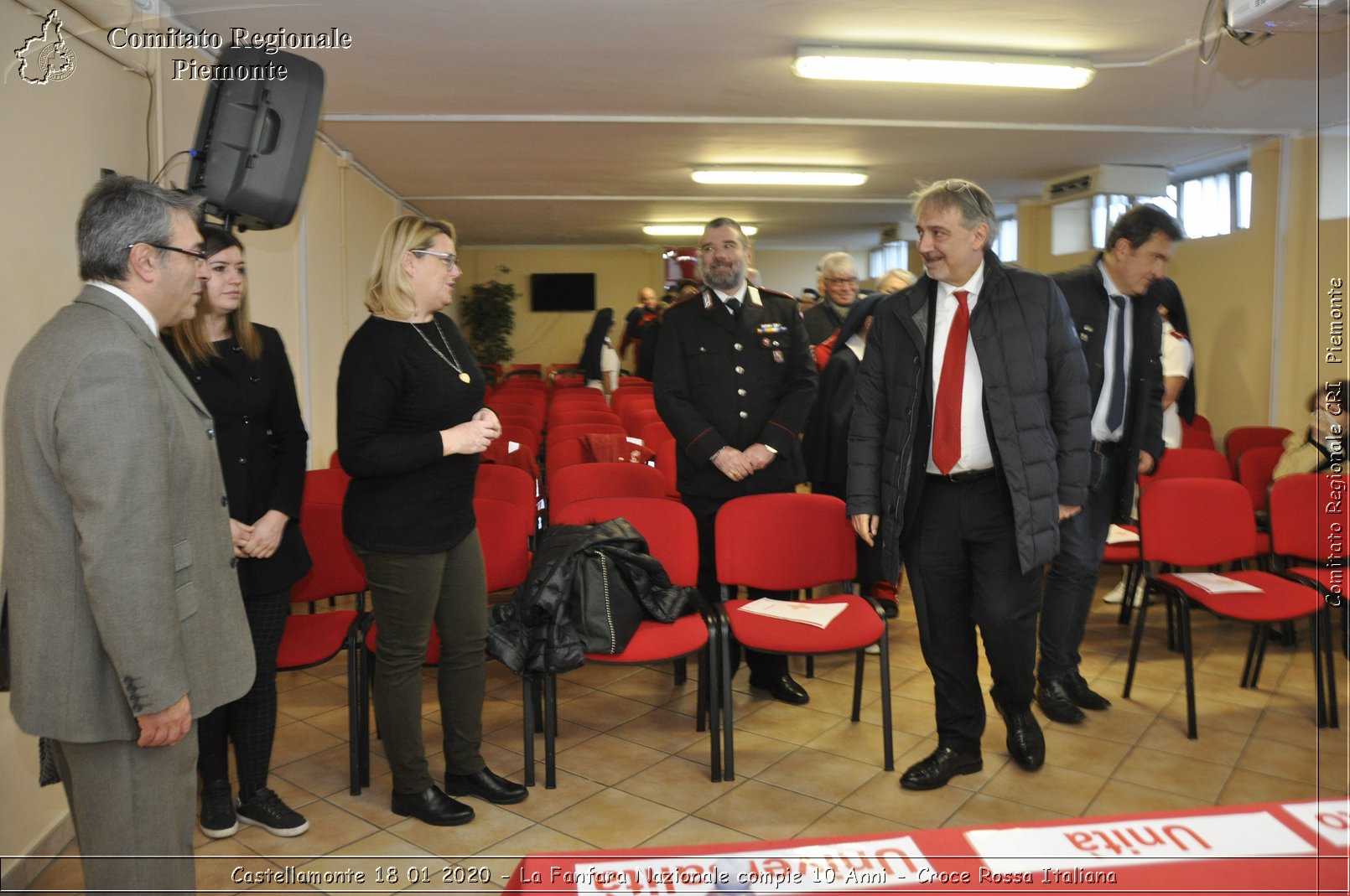 Castellamonte 18 01 2020 - La Fanfara Nazionale compie 10 Anni - Croce Rossa Italiana