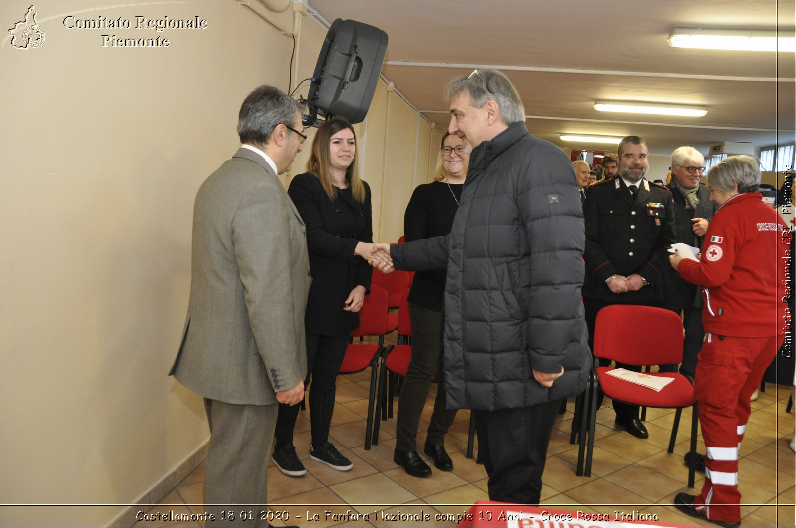 Castellamonte 18 01 2020 - La Fanfara Nazionale compie 10 Anni - Croce Rossa Italiana