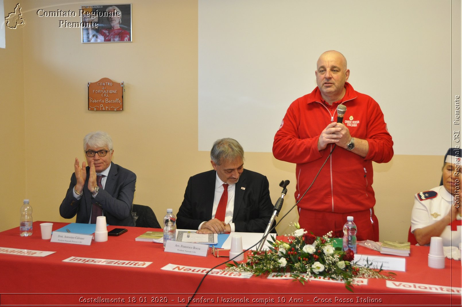 Castellamonte 18 01 2020 - La Fanfara Nazionale compie 10 Anni - Croce Rossa Italiana