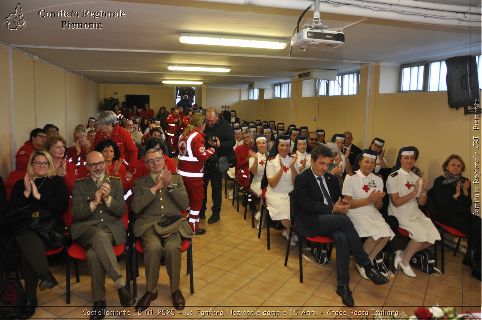 Castellamonte 18 01 2020 - La Fanfara Nazionale compie 10 Anni - Croce Rossa Italiana