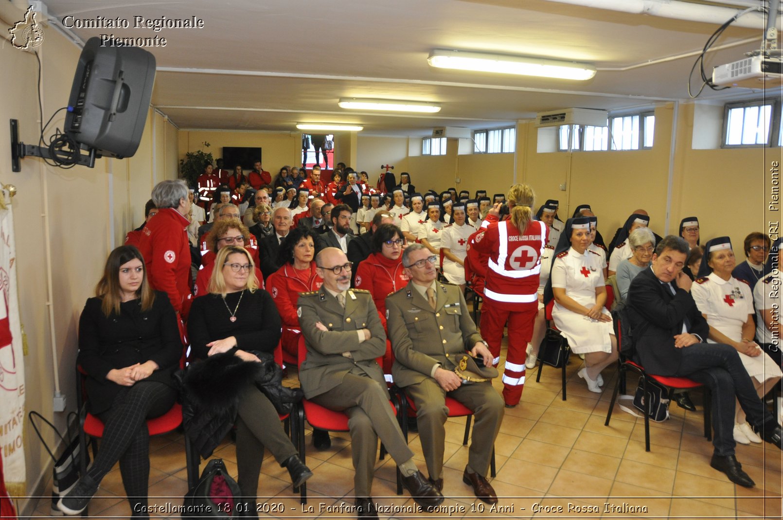 Castellamonte 18 01 2020 - La Fanfara Nazionale compie 10 Anni - Croce Rossa Italiana