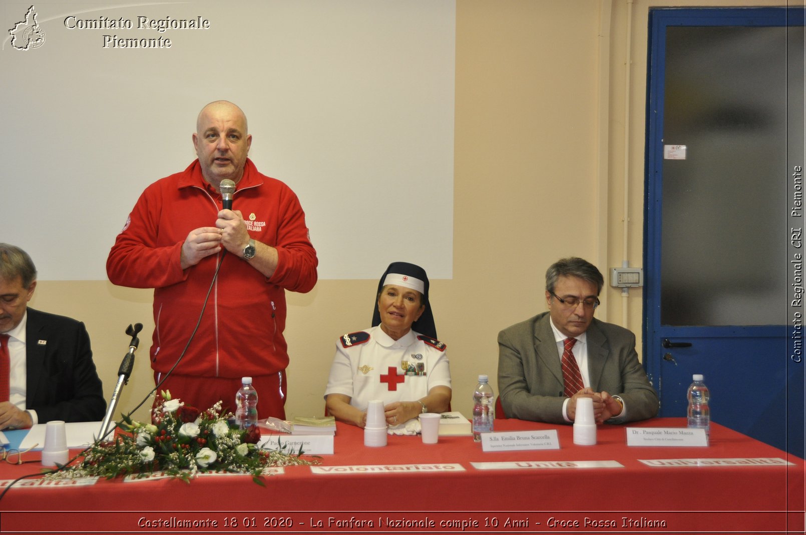 Castellamonte 18 01 2020 - La Fanfara Nazionale compie 10 Anni - Croce Rossa Italiana