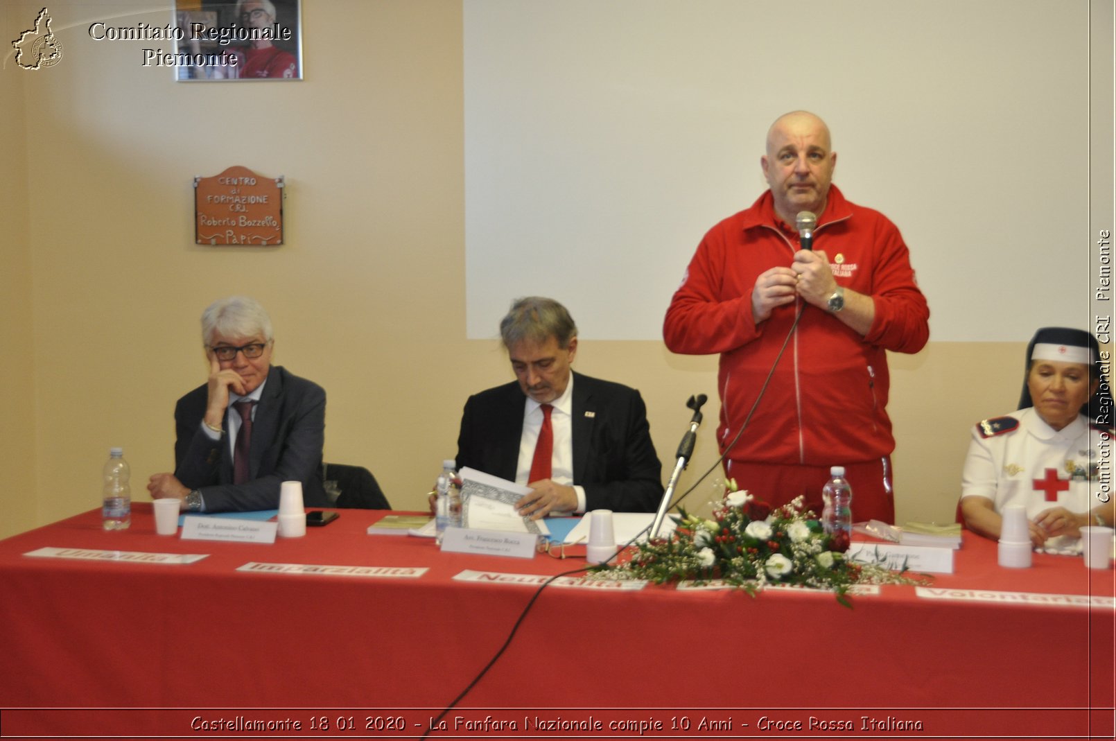 Castellamonte 18 01 2020 - La Fanfara Nazionale compie 10 Anni - Croce Rossa Italiana