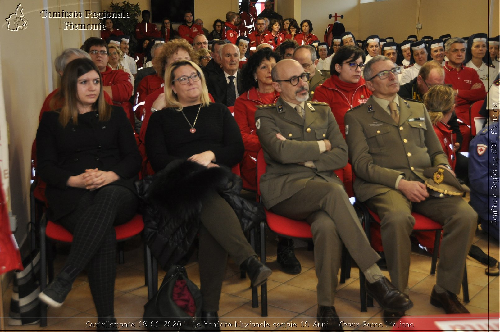 Castellamonte 18 01 2020 - La Fanfara Nazionale compie 10 Anni - Croce Rossa Italiana