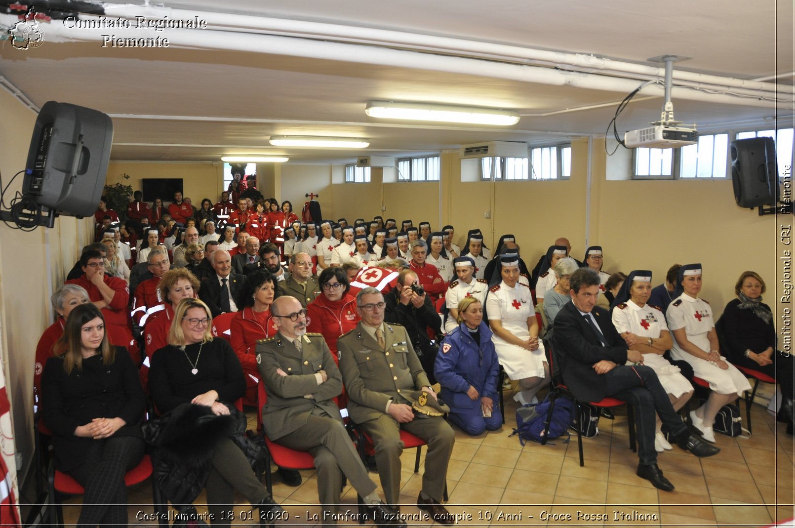 Castellamonte 18 01 2020 - La Fanfara Nazionale compie 10 Anni - Croce Rossa Italiana