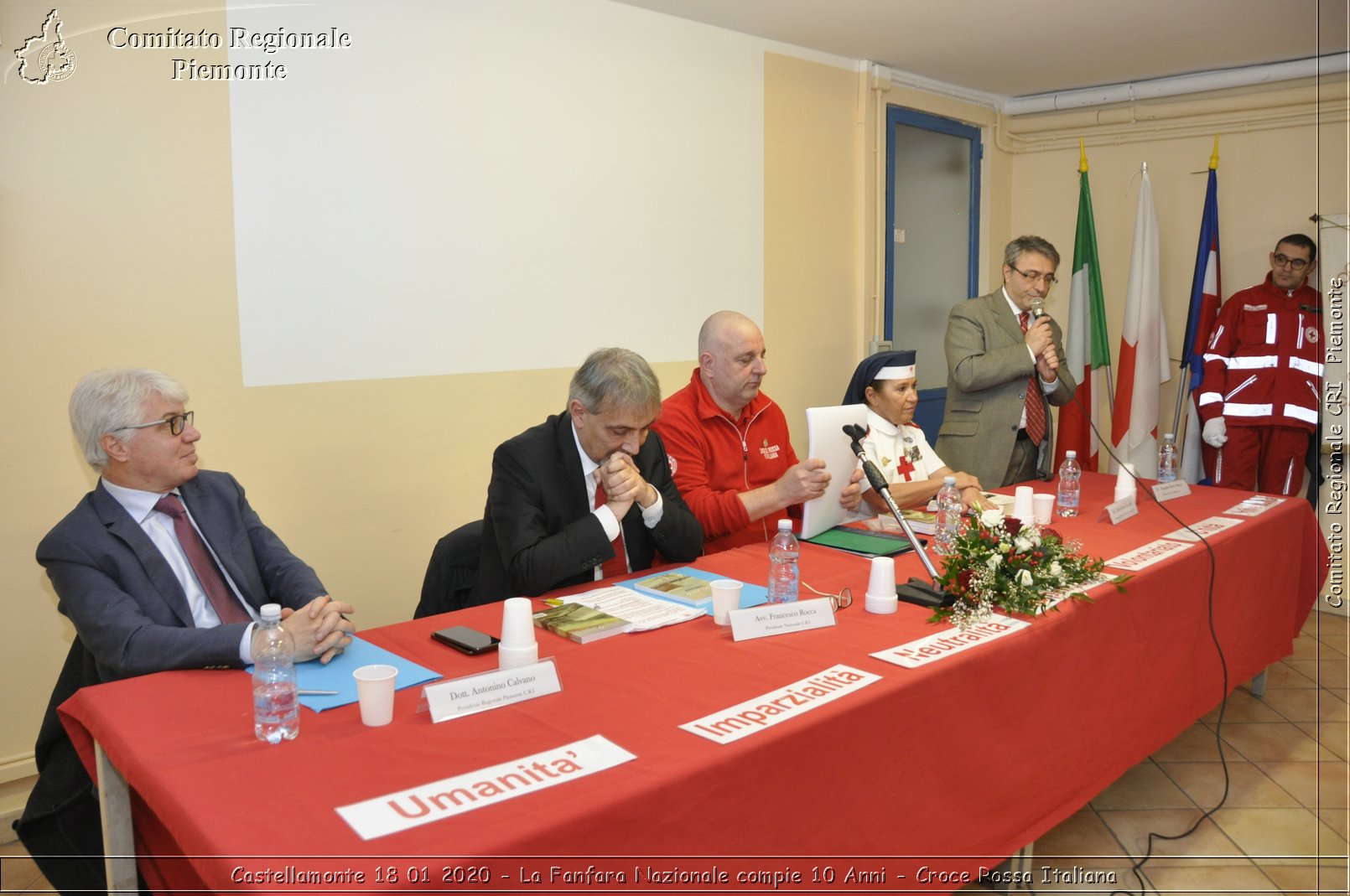 Castellamonte 18 01 2020 - La Fanfara Nazionale compie 10 Anni - Croce Rossa Italiana