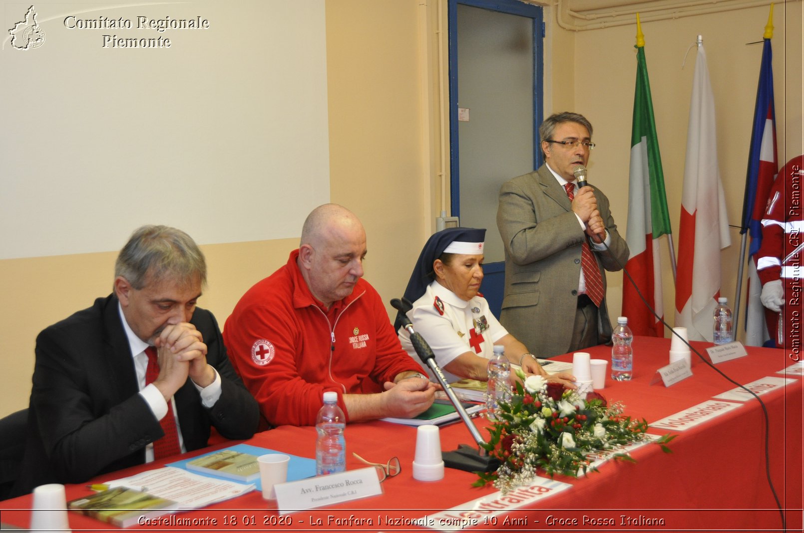 Castellamonte 18 01 2020 - La Fanfara Nazionale compie 10 Anni - Croce Rossa Italiana