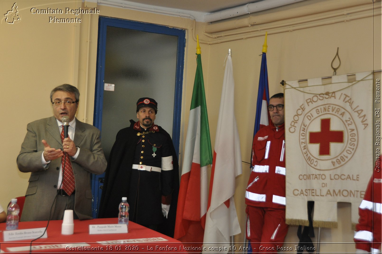 Castellamonte 18 01 2020 - La Fanfara Nazionale compie 10 Anni - Croce Rossa Italiana