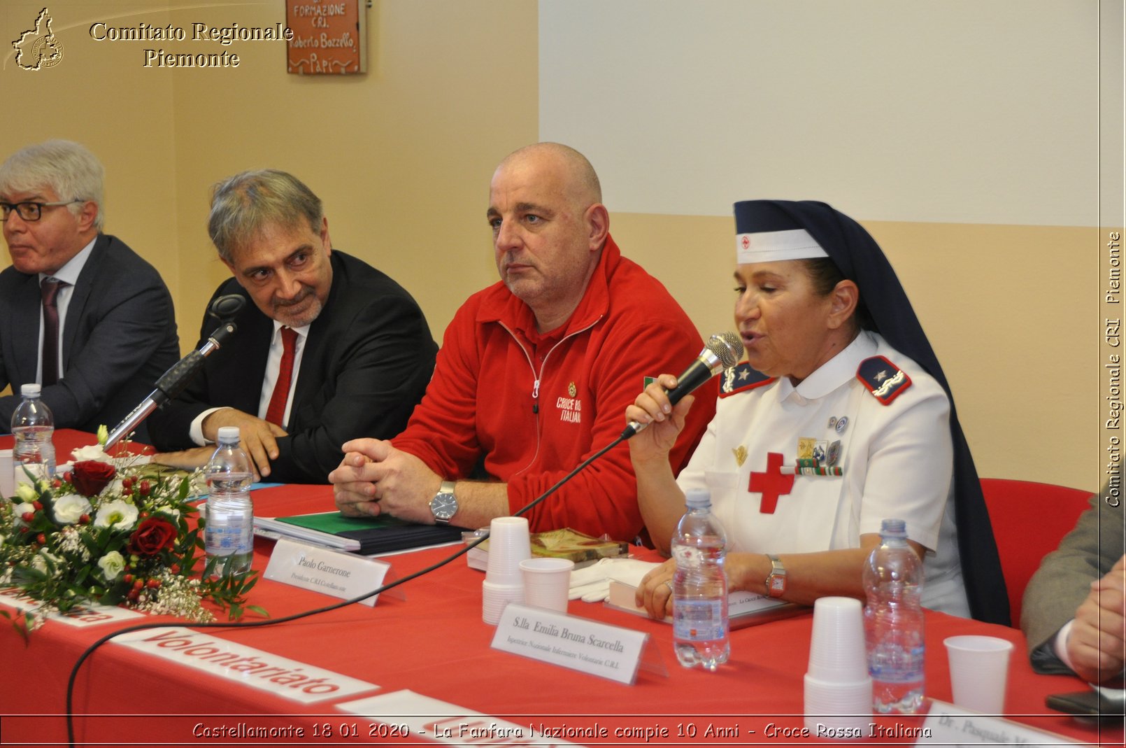 Castellamonte 18 01 2020 - La Fanfara Nazionale compie 10 Anni - Croce Rossa Italiana