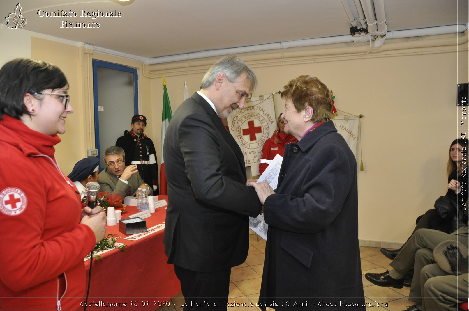 Castellamonte 18 01 2020 - La Fanfara Nazionale compie 10 Anni - Croce Rossa Italiana