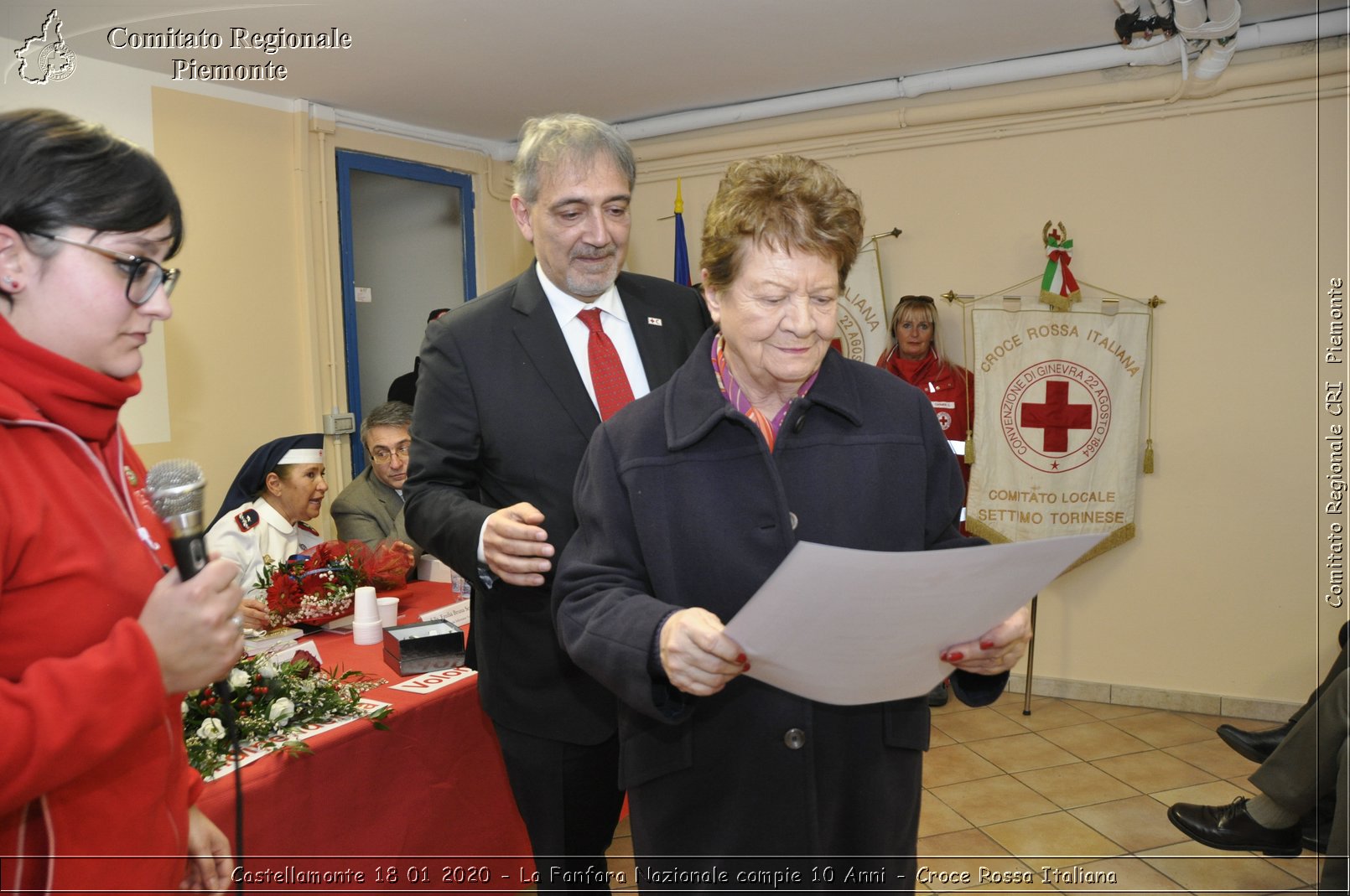 Castellamonte 18 01 2020 - La Fanfara Nazionale compie 10 Anni - Croce Rossa Italiana