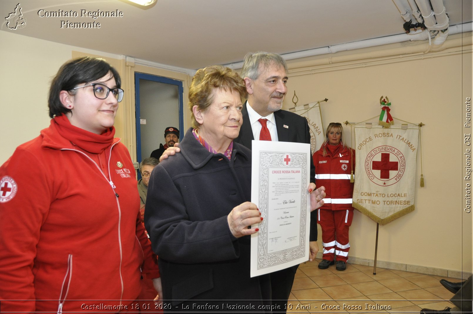 Castellamonte 18 01 2020 - La Fanfara Nazionale compie 10 Anni - Croce Rossa Italiana