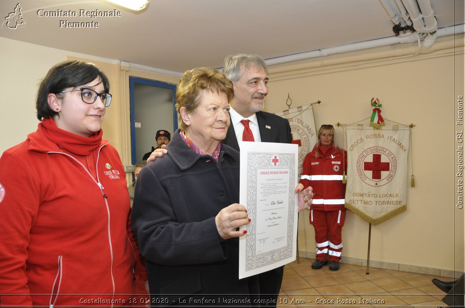 Castellamonte 18 01 2020 - La Fanfara Nazionale compie 10 Anni - Croce Rossa Italiana