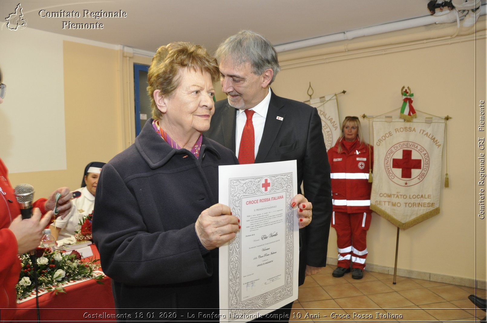 Castellamonte 18 01 2020 - La Fanfara Nazionale compie 10 Anni - Croce Rossa Italiana