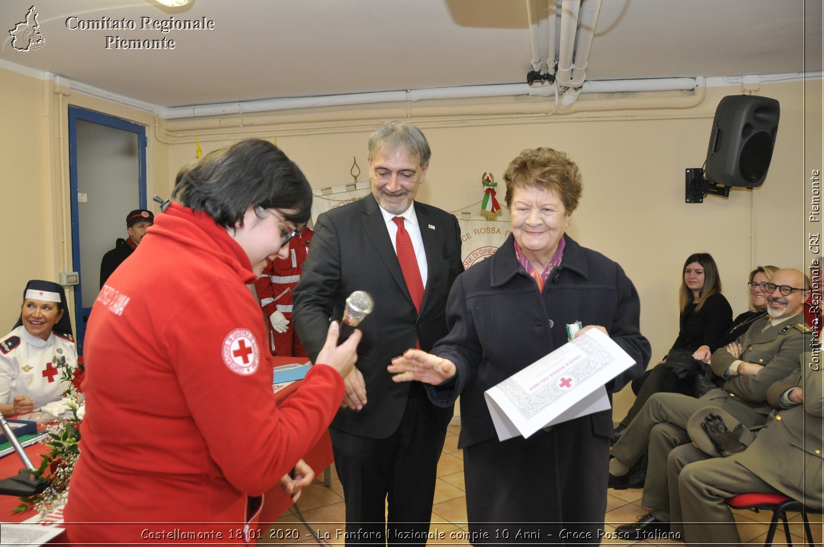 Castellamonte 18 01 2020 - La Fanfara Nazionale compie 10 Anni - Croce Rossa Italiana