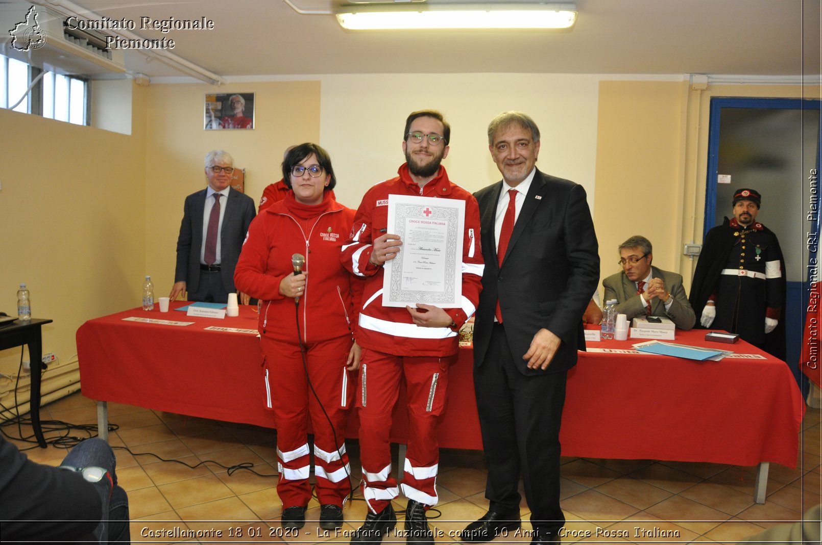 Castellamonte 18 01 2020 - La Fanfara Nazionale compie 10 Anni - Croce Rossa Italiana