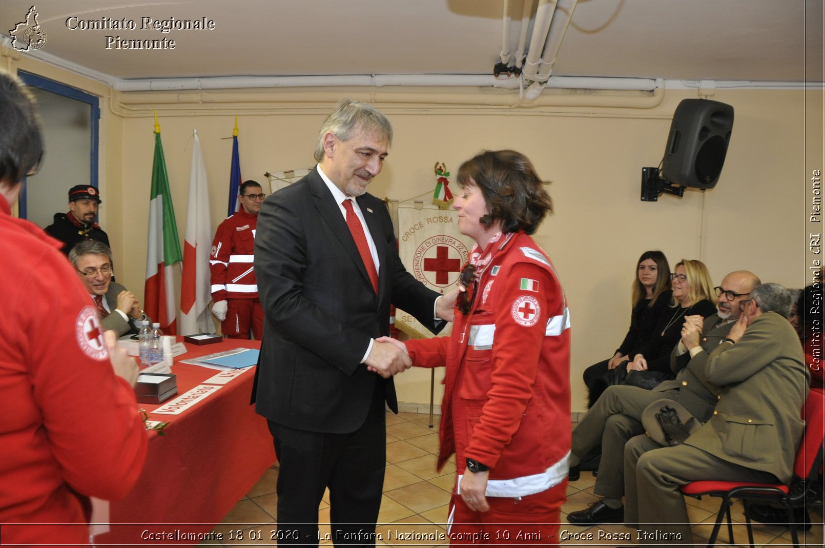 Castellamonte 18 01 2020 - La Fanfara Nazionale compie 10 Anni - Croce Rossa Italiana