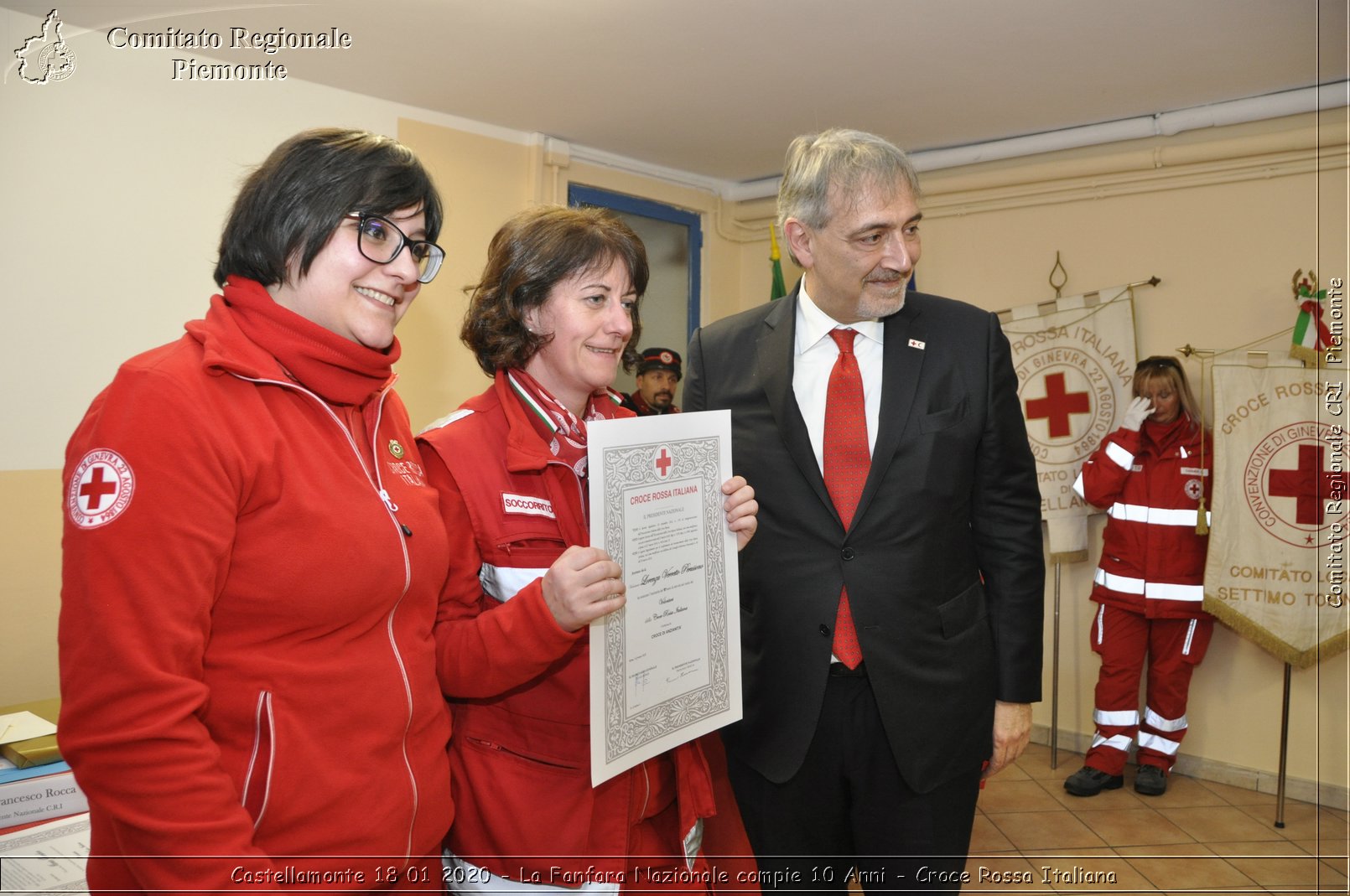 Castellamonte 18 01 2020 - La Fanfara Nazionale compie 10 Anni - Croce Rossa Italiana