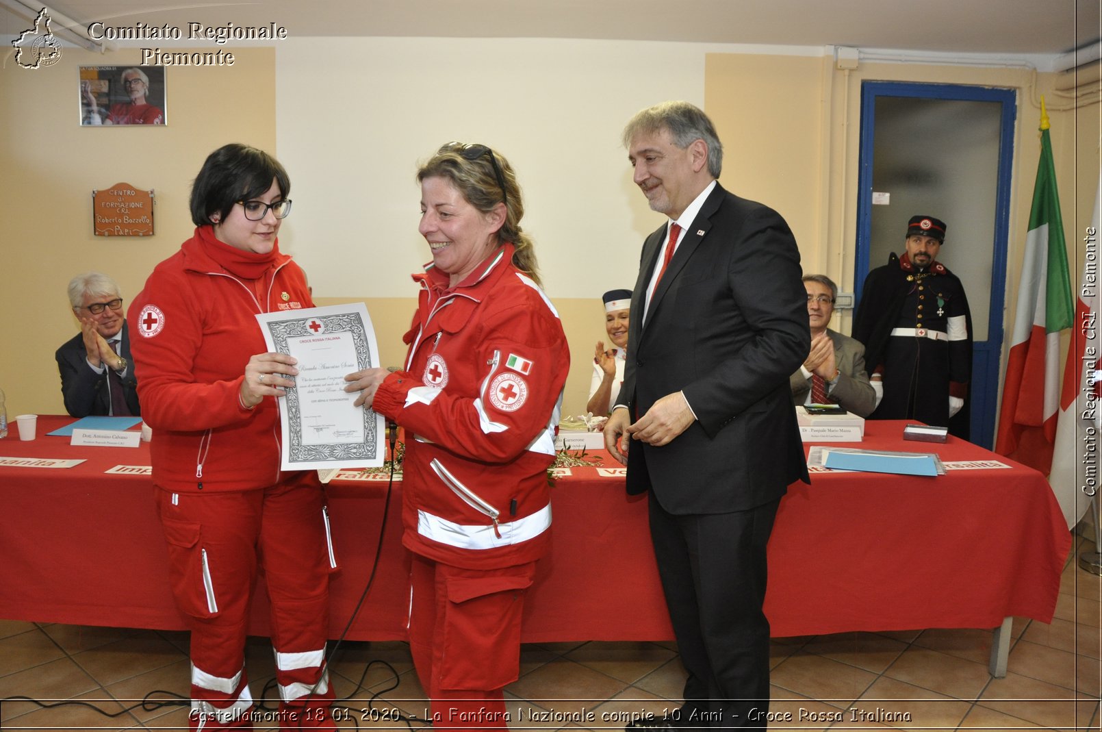 Castellamonte 18 01 2020 - La Fanfara Nazionale compie 10 Anni - Croce Rossa Italiana