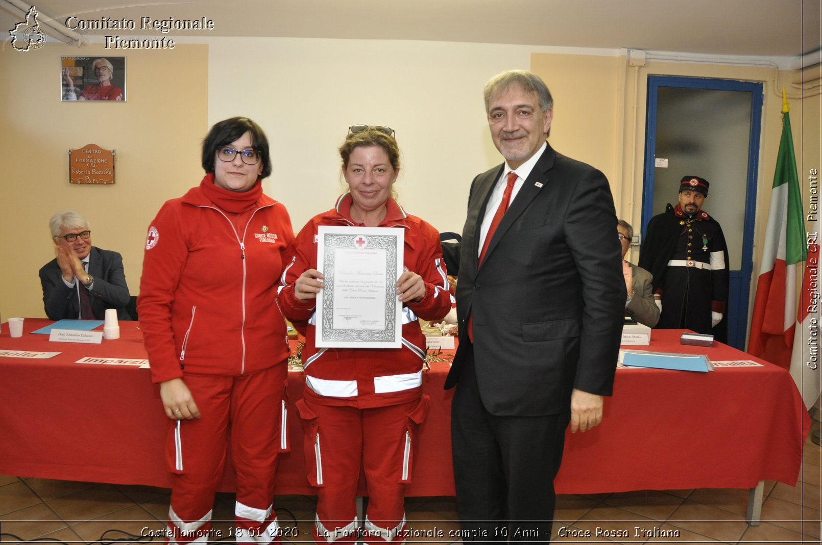 Castellamonte 18 01 2020 - La Fanfara Nazionale compie 10 Anni - Croce Rossa Italiana