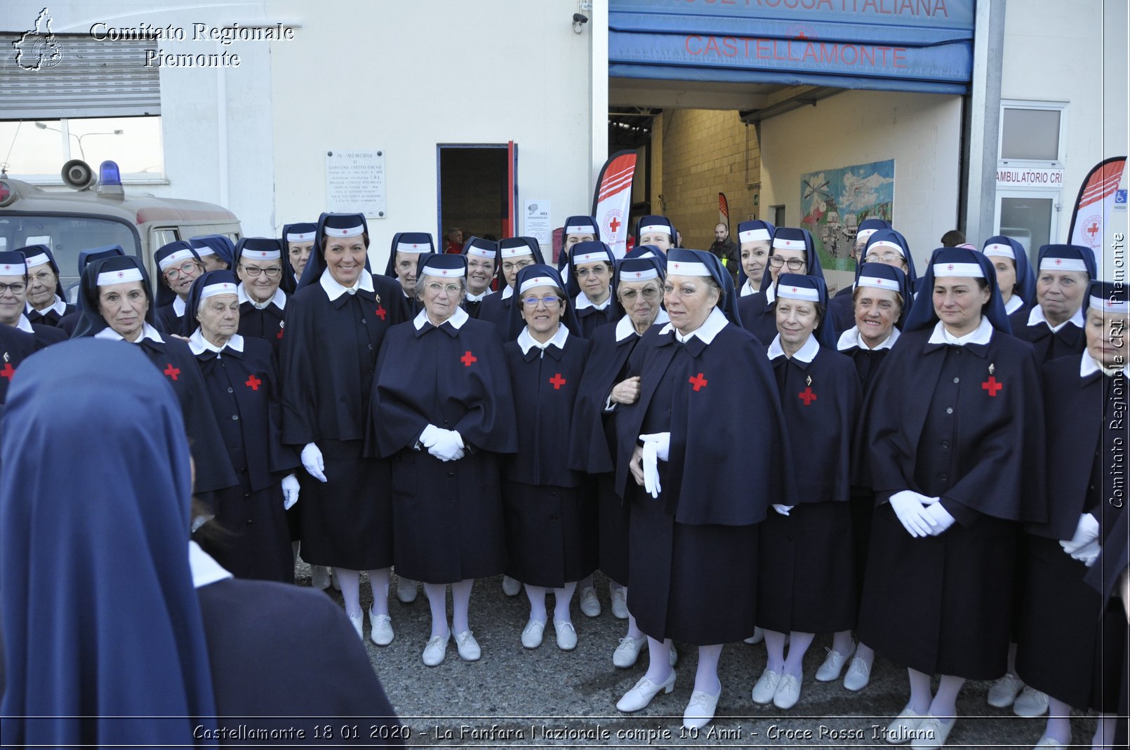 Castellamonte 18 01 2020 - La Fanfara Nazionale compie 10 Anni - Croce Rossa Italiana