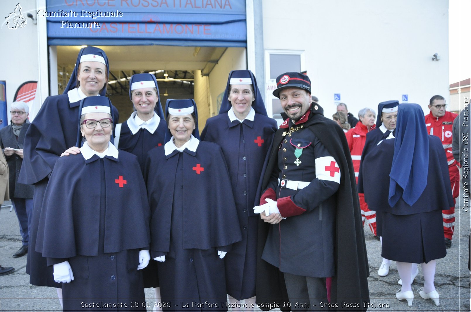 Castellamonte 18 01 2020 - La Fanfara Nazionale compie 10 Anni - Croce Rossa Italiana