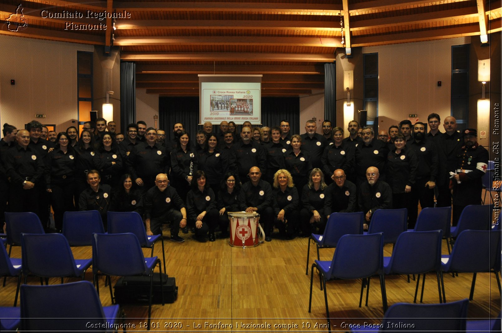 Castellamonte 18 01 2020 - La Fanfara Nazionale compie 10 Anni - Croce Rossa Italiana