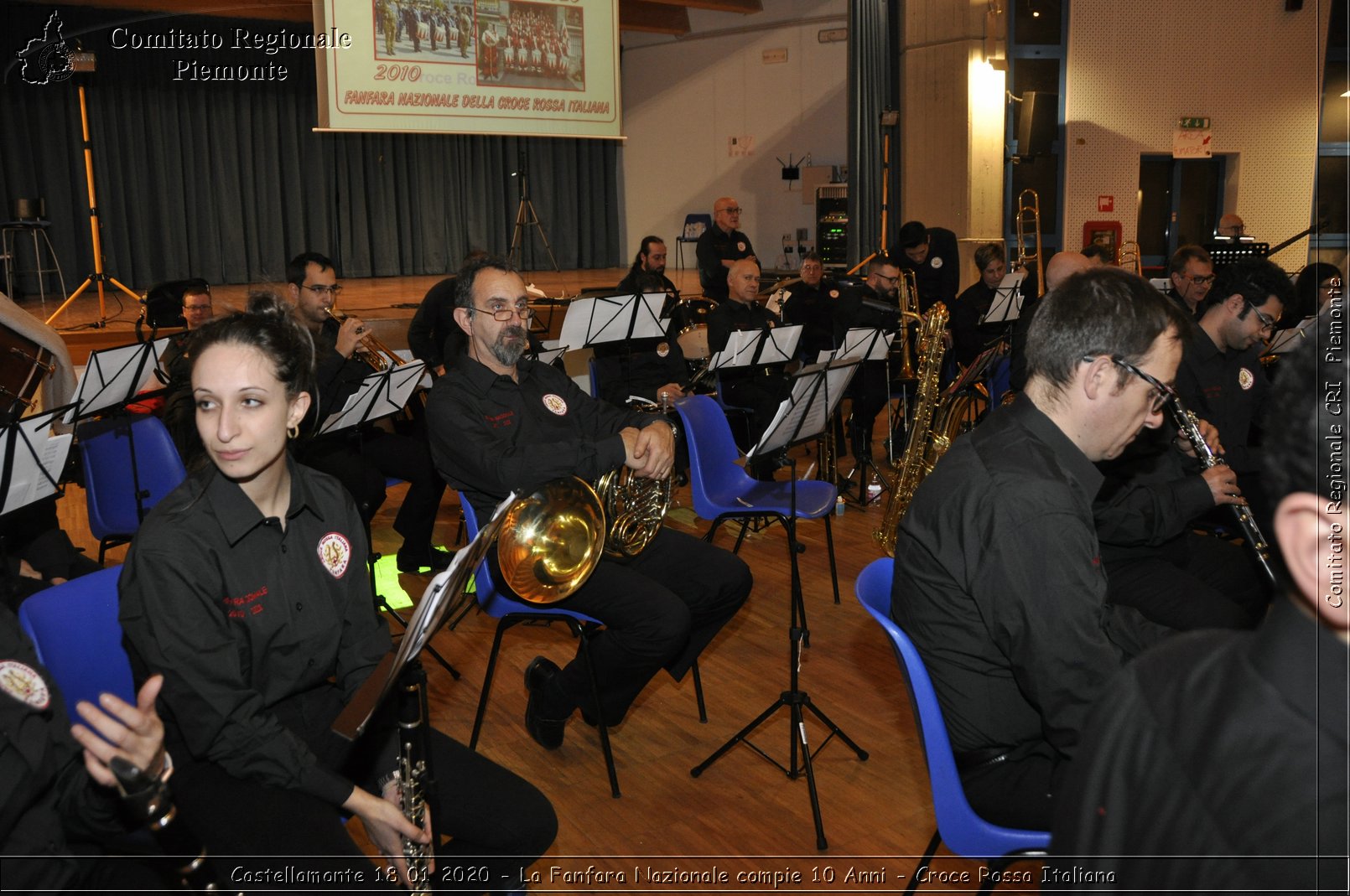 Castellamonte 18 01 2020 - La Fanfara Nazionale compie 10 Anni - Croce Rossa Italiana