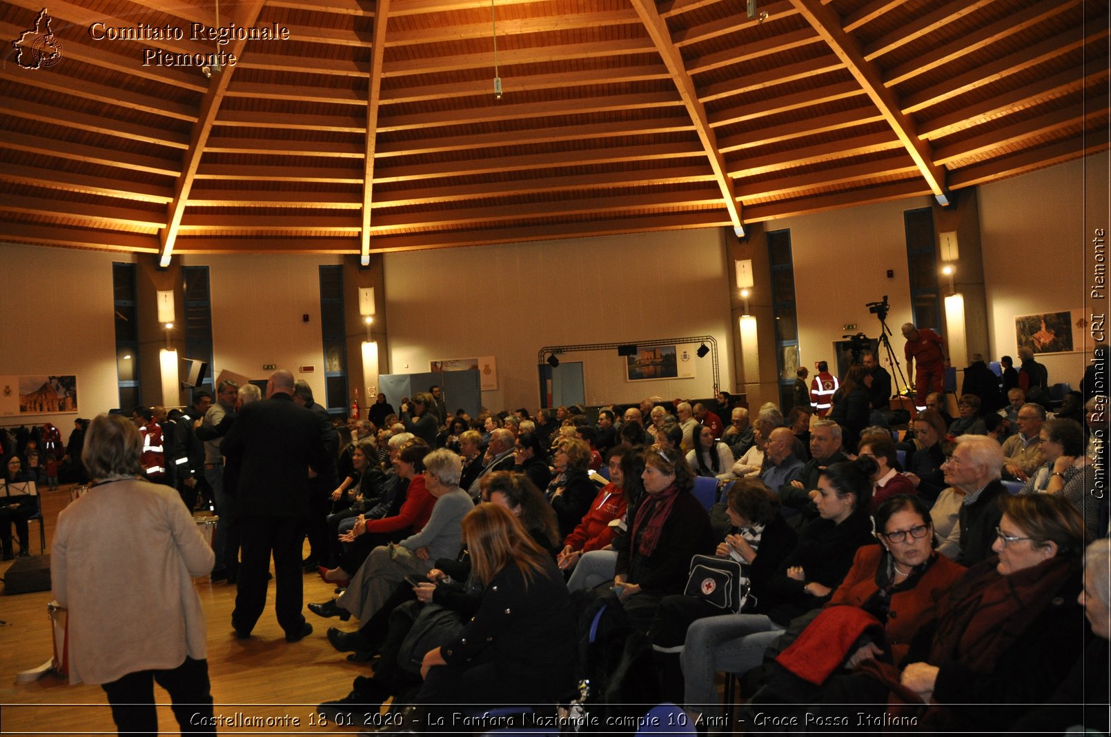 Castellamonte 18 01 2020 - La Fanfara Nazionale compie 10 Anni - Croce Rossa Italiana