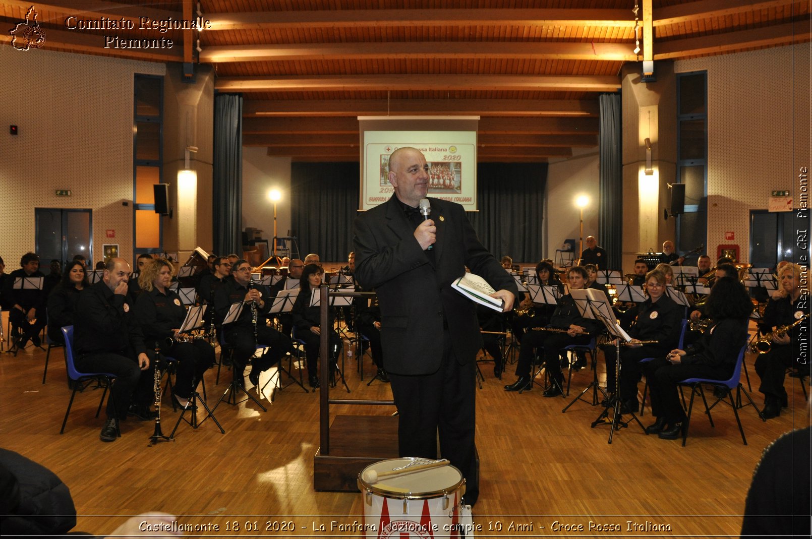 Castellamonte 18 01 2020 - La Fanfara Nazionale compie 10 Anni - Croce Rossa Italiana