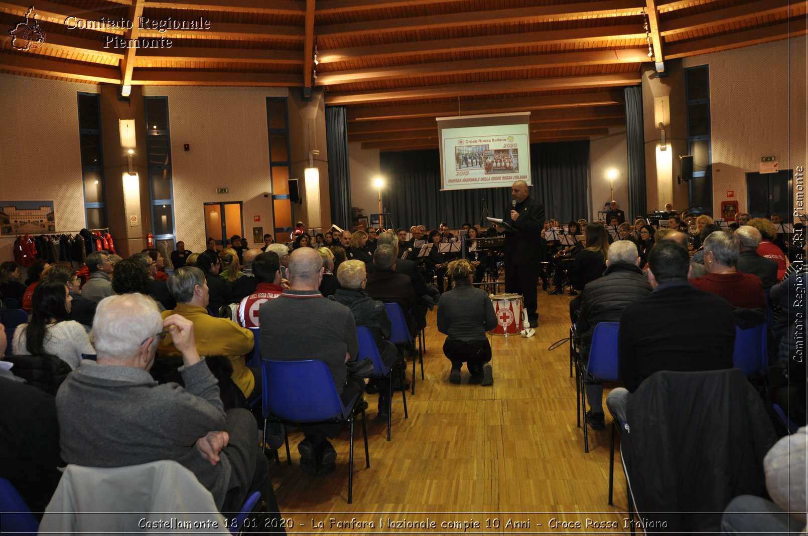 Castellamonte 18 01 2020 - La Fanfara Nazionale compie 10 Anni - Croce Rossa Italiana