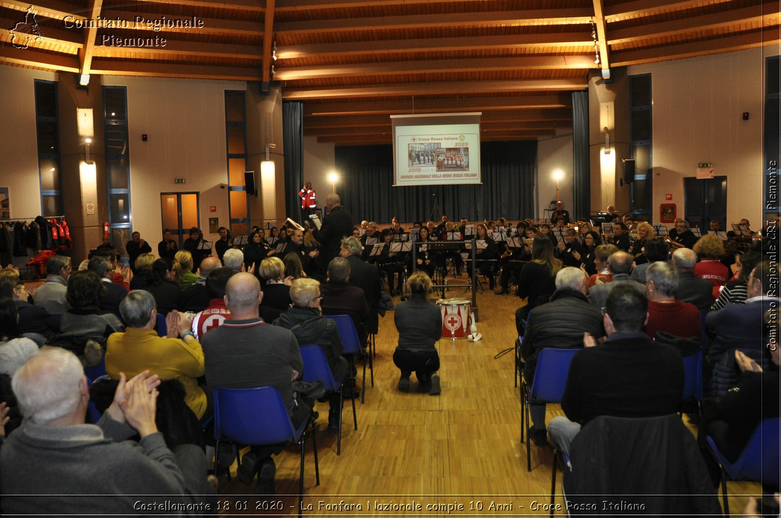 Castellamonte 18 01 2020 - La Fanfara Nazionale compie 10 Anni - Croce Rossa Italiana