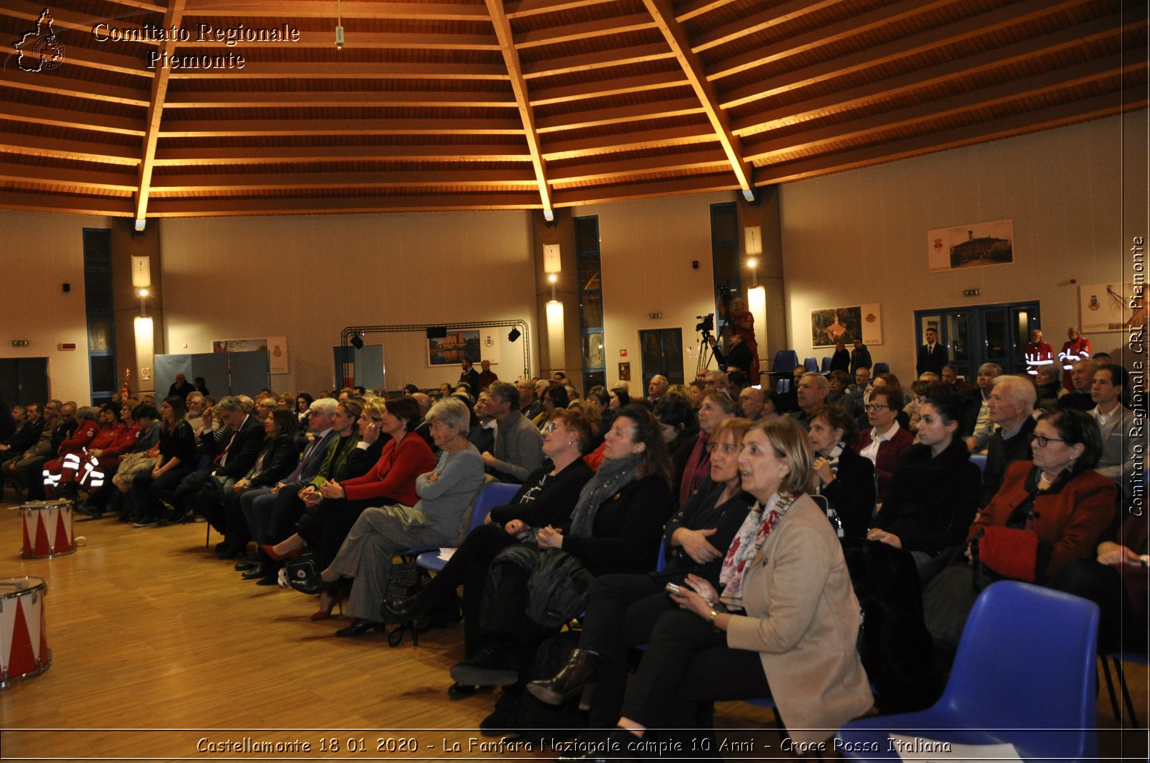 Castellamonte 18 01 2020 - La Fanfara Nazionale compie 10 Anni - Croce Rossa Italiana