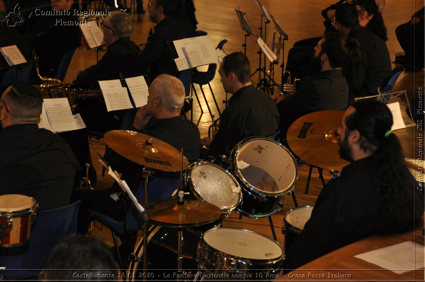 Castellamonte 18 01 2020 - La Fanfara Nazionale compie 10 Anni - Croce Rossa Italiana