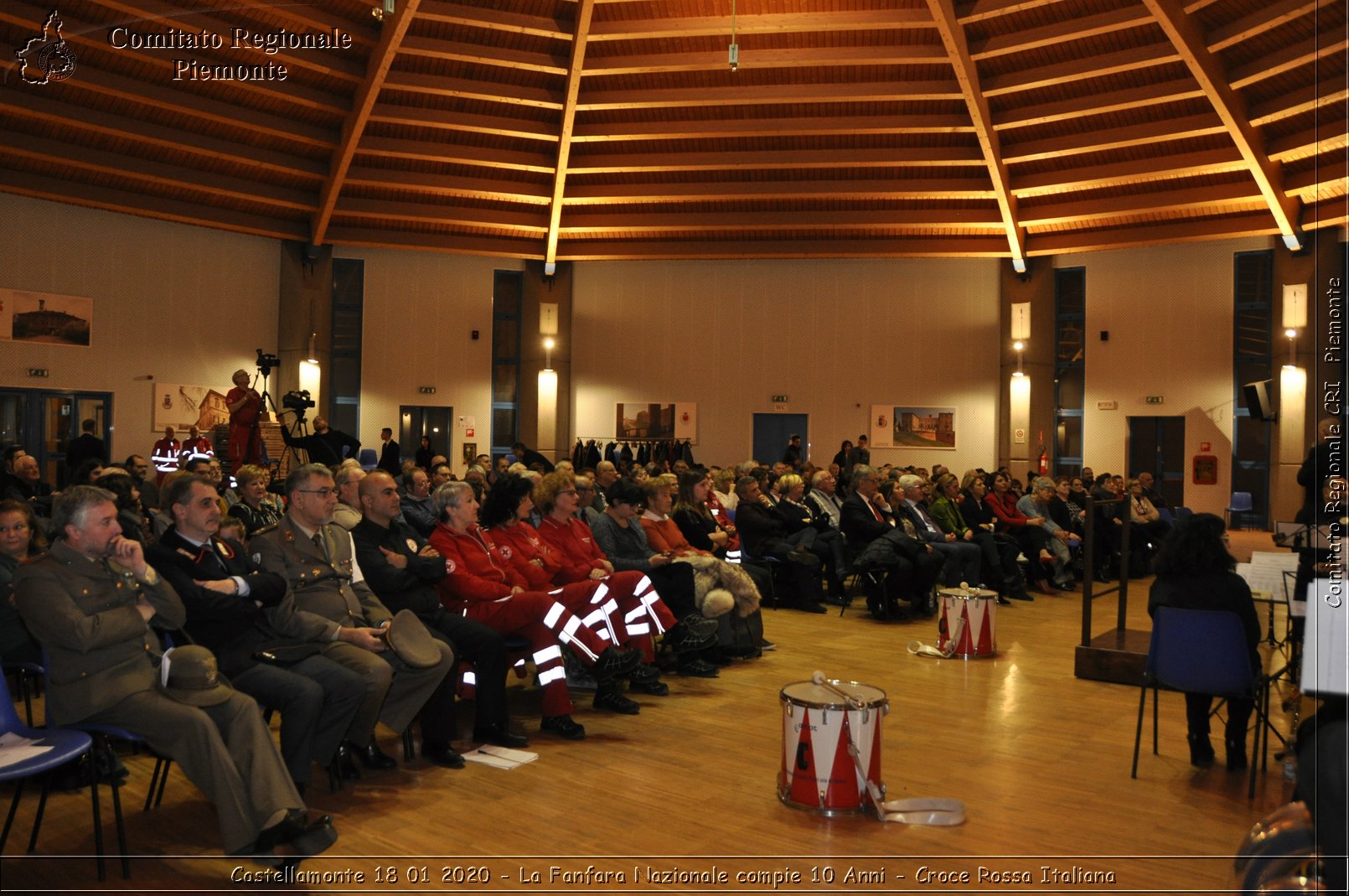 Castellamonte 18 01 2020 - La Fanfara Nazionale compie 10 Anni - Croce Rossa Italiana