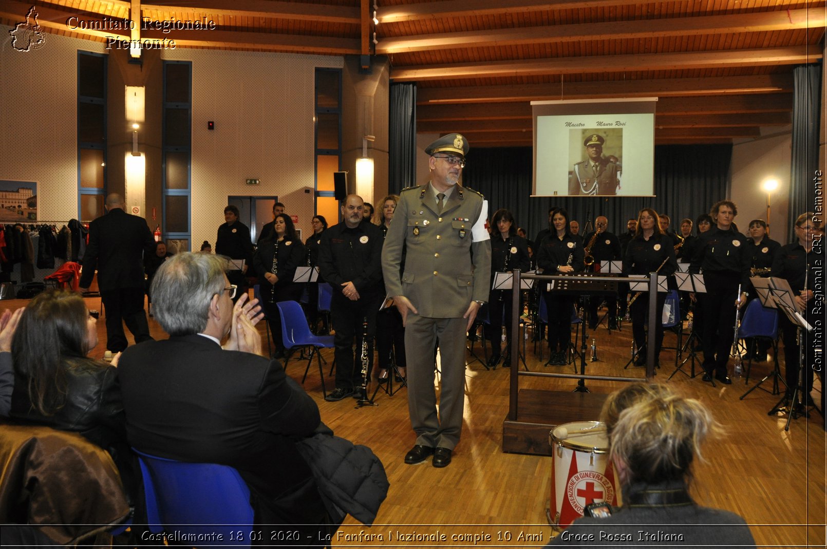 Castellamonte 18 01 2020 - La Fanfara Nazionale compie 10 Anni - Croce Rossa Italiana