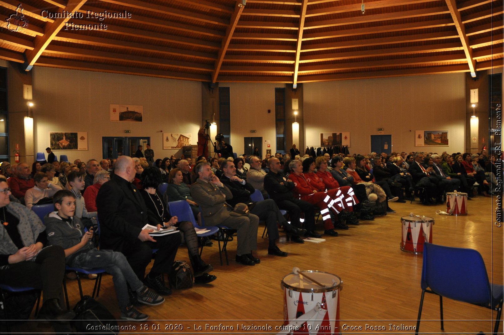 Castellamonte 18 01 2020 - La Fanfara Nazionale compie 10 Anni - Croce Rossa Italiana